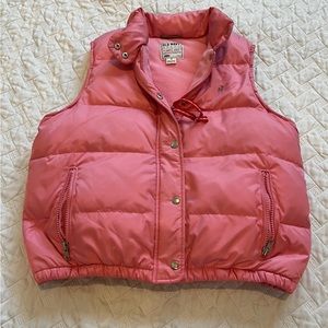 Old Navy Kids (girls) pink puffer vest size Medium. Great condition.